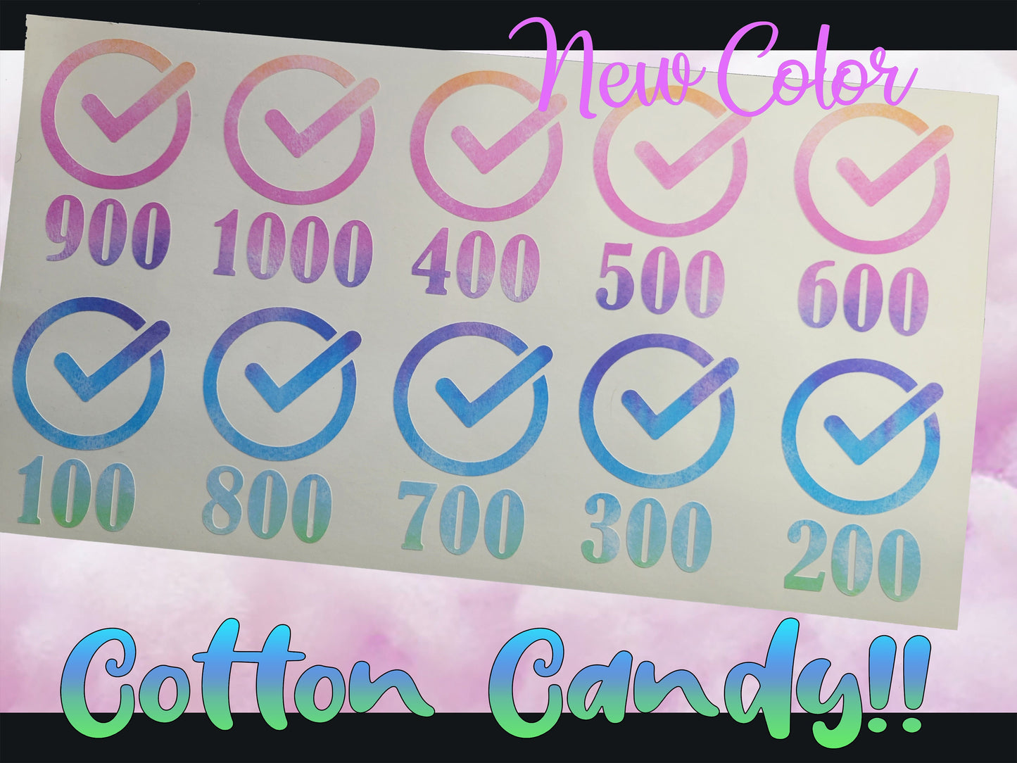 Achievement Decals - Vinyl Decals - New Stationary Bike - Indoor Cycling Decals - Ride Decals - Spin Bike Decals